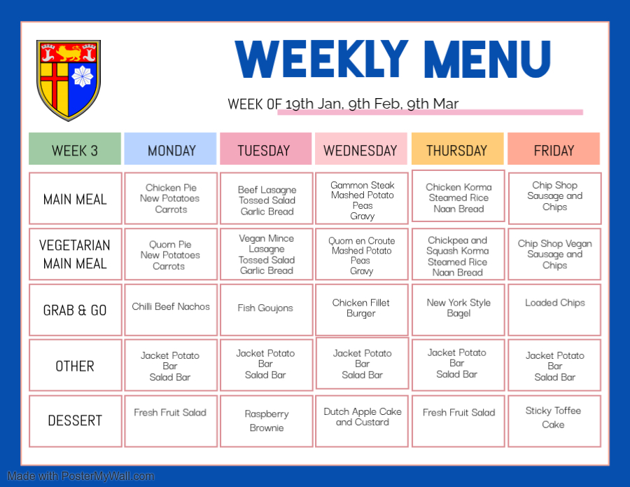 Menu - Week3